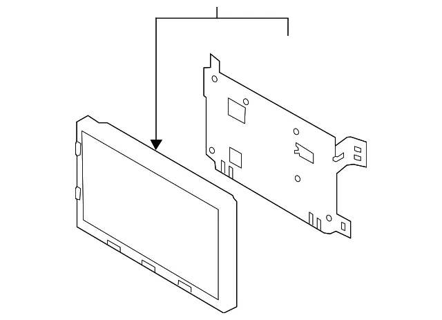 Display Unit - Kia (96525-3TAB0)
