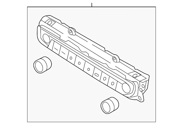 Button & Guide - Kia (96540-A8180WK)