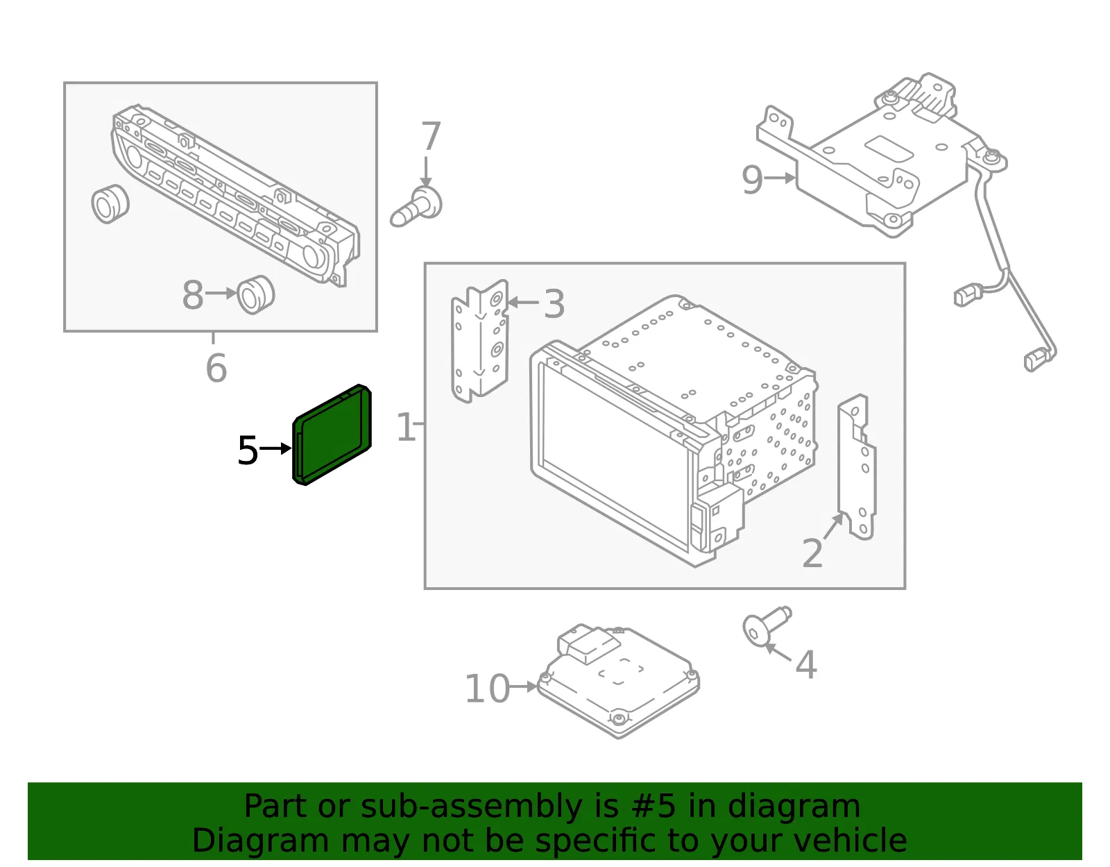 Memory Card - Kia (96554-A8401) - view 2