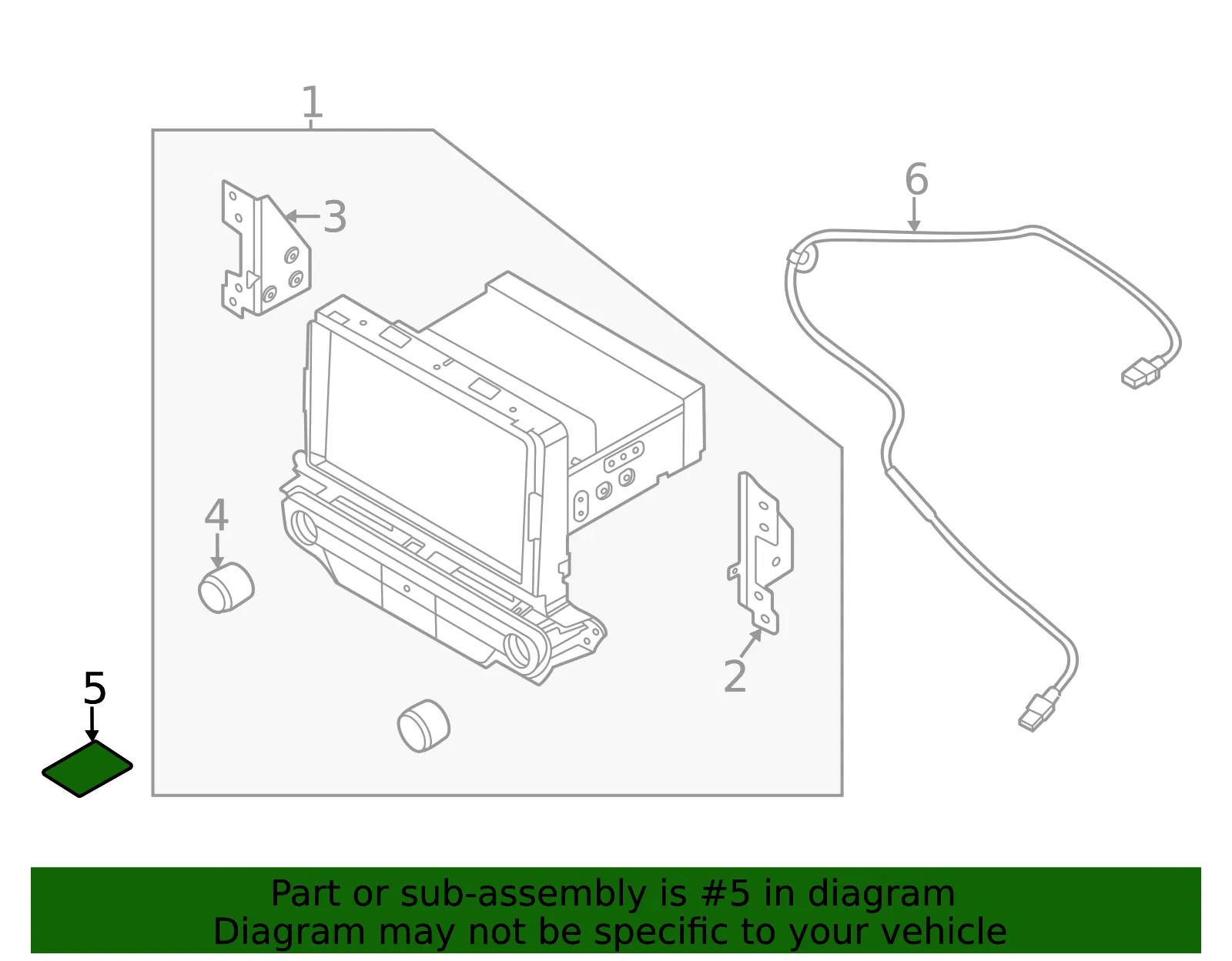Memory Card - Kia (96554-Q4110) - view 2
