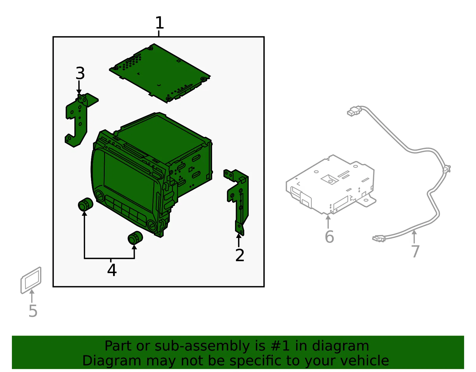 Display System - Kia (96560-B0010WK) - view 2
