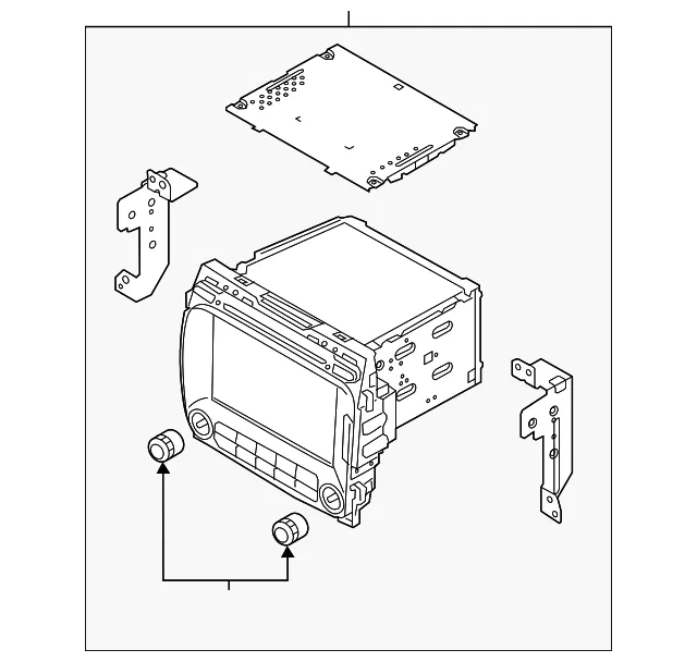 Display System - Kia (96560-B0611WK)