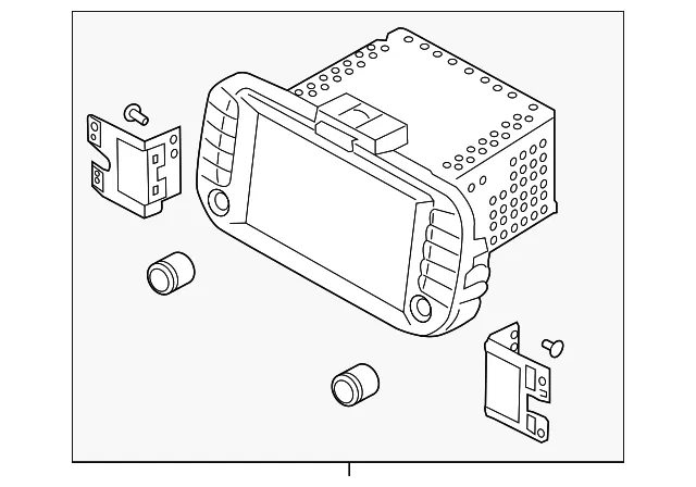 Display Unit - Kia (96560-B2511CA)