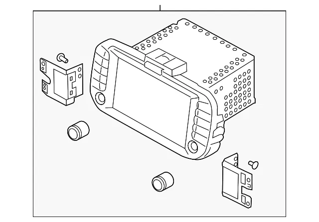 Display Unit - Kia (96560-E4140CA)