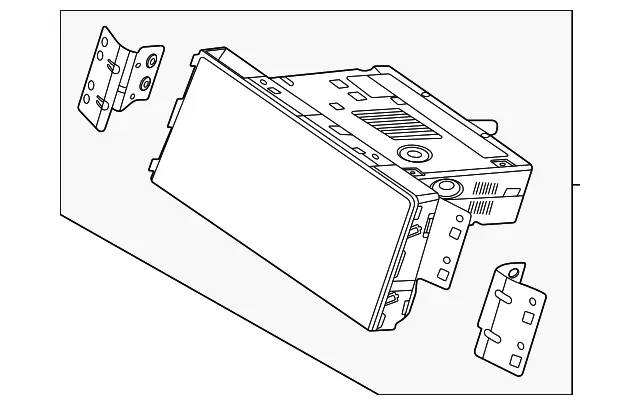 Display Unit - Kia (96560-Q4460)