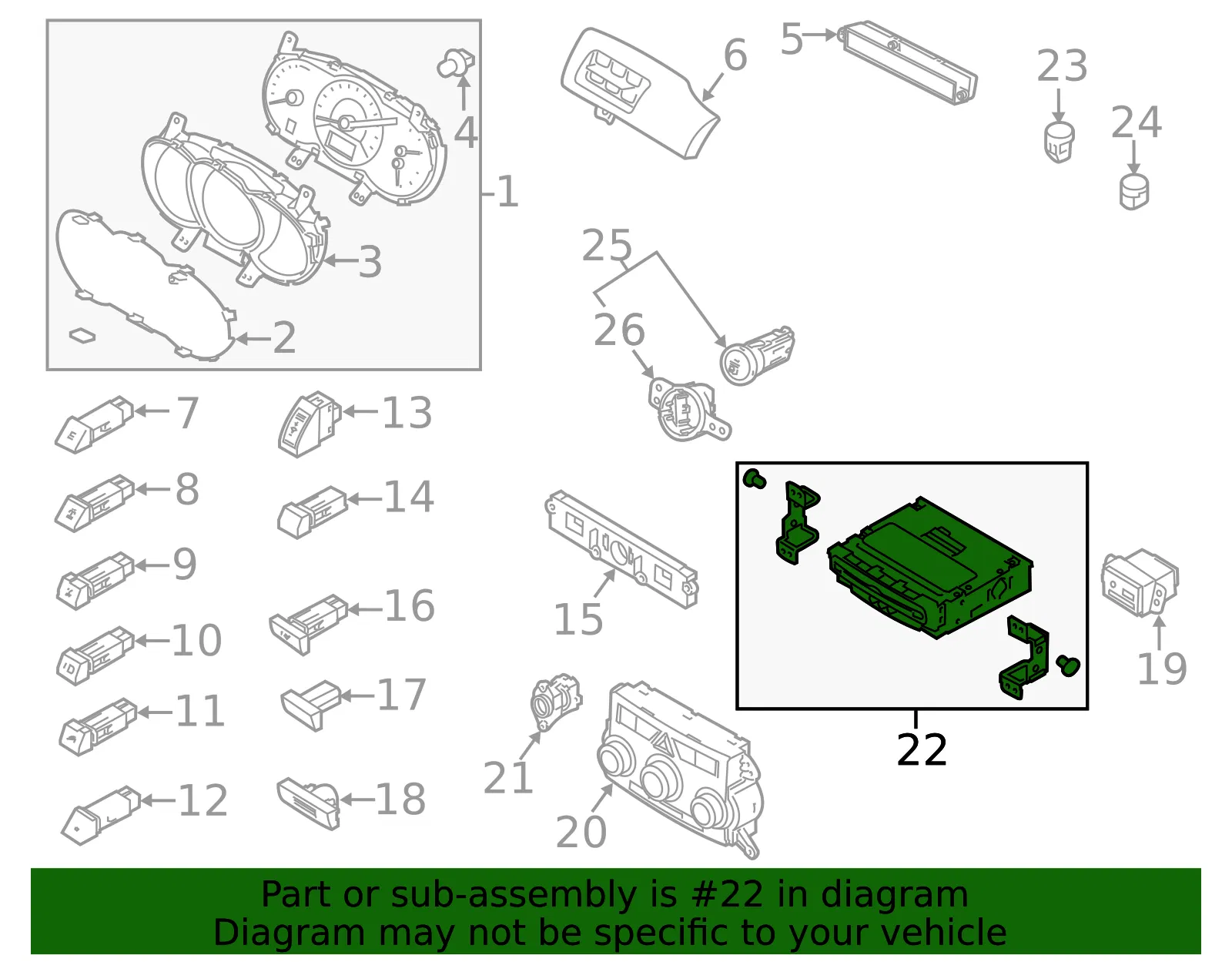 Controller - Kia (96570-1U500) - view 2