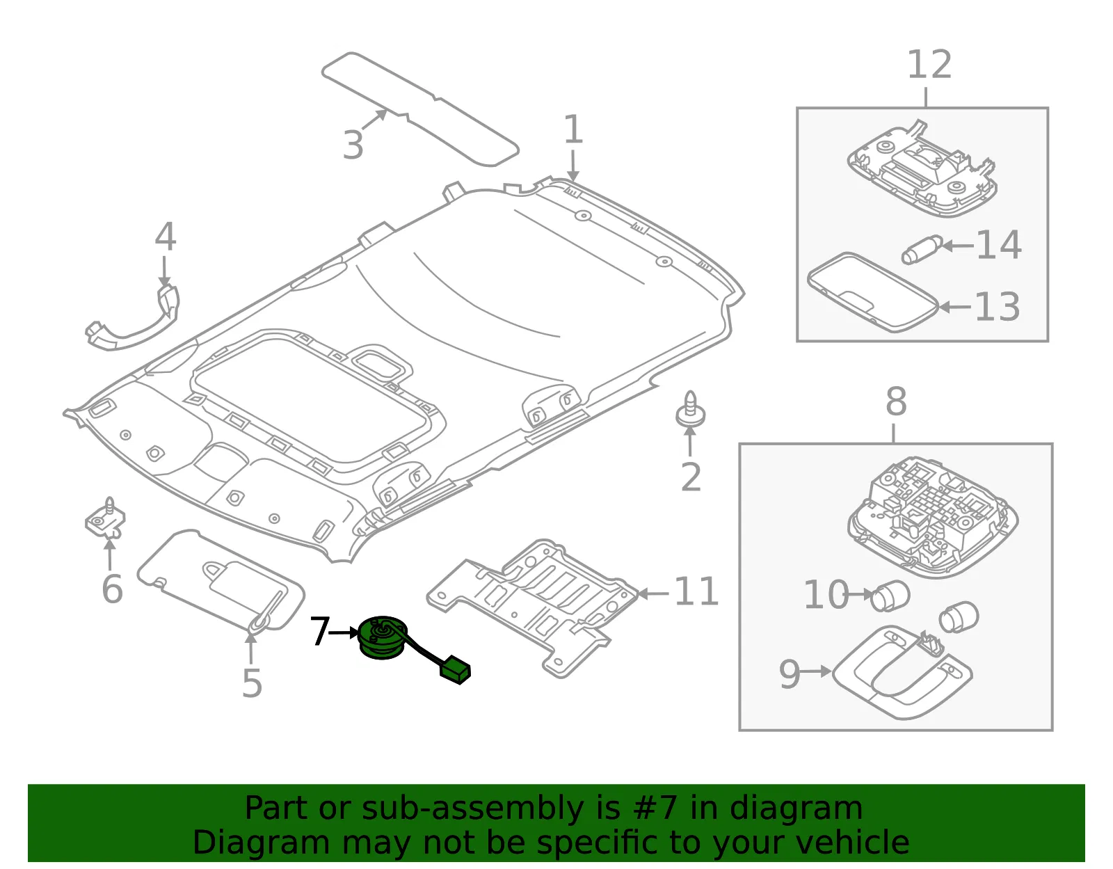 Microphone - Kia (96575-2K010) - view 2
