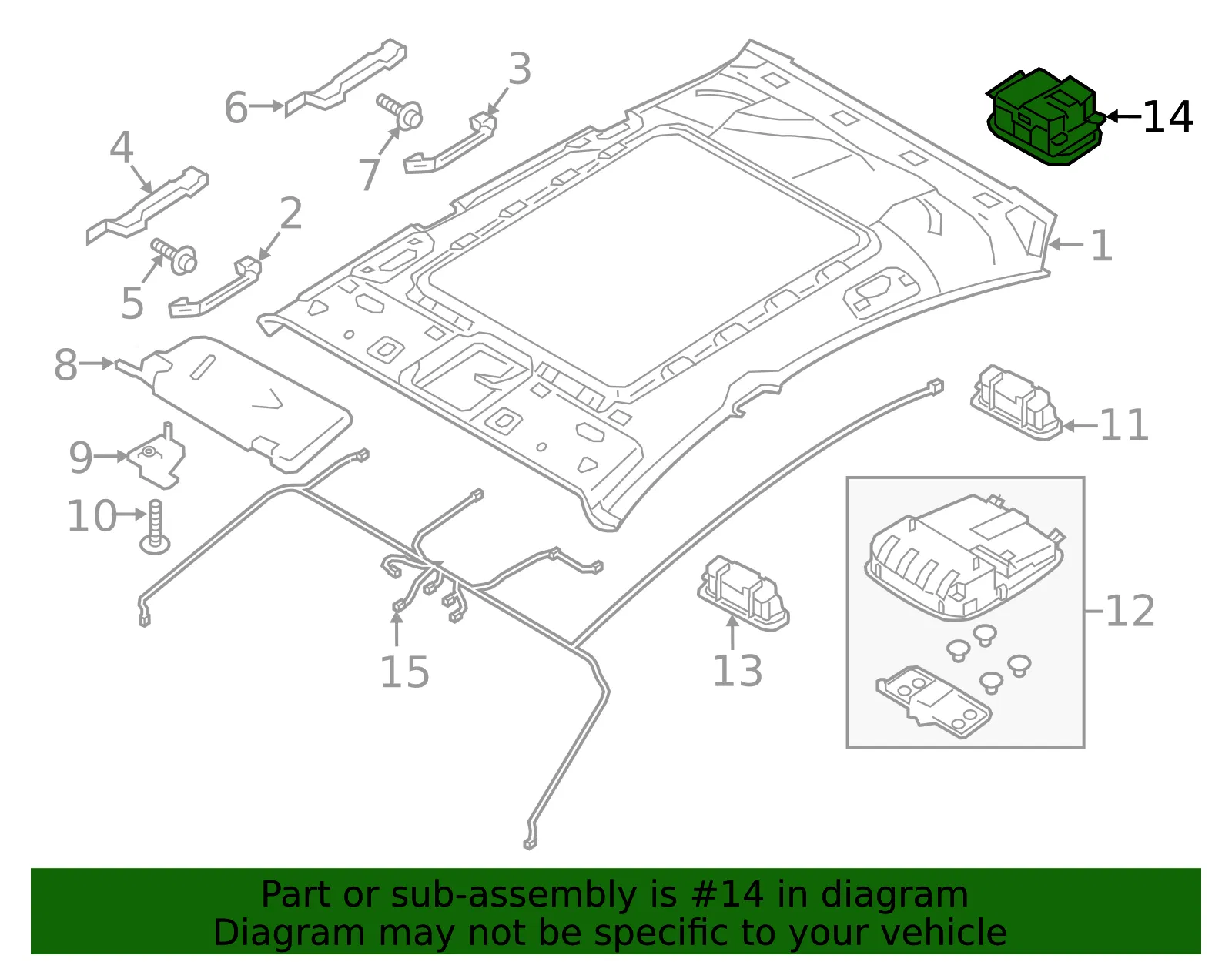 Microphone - Kia (96575-B1000) - view 2