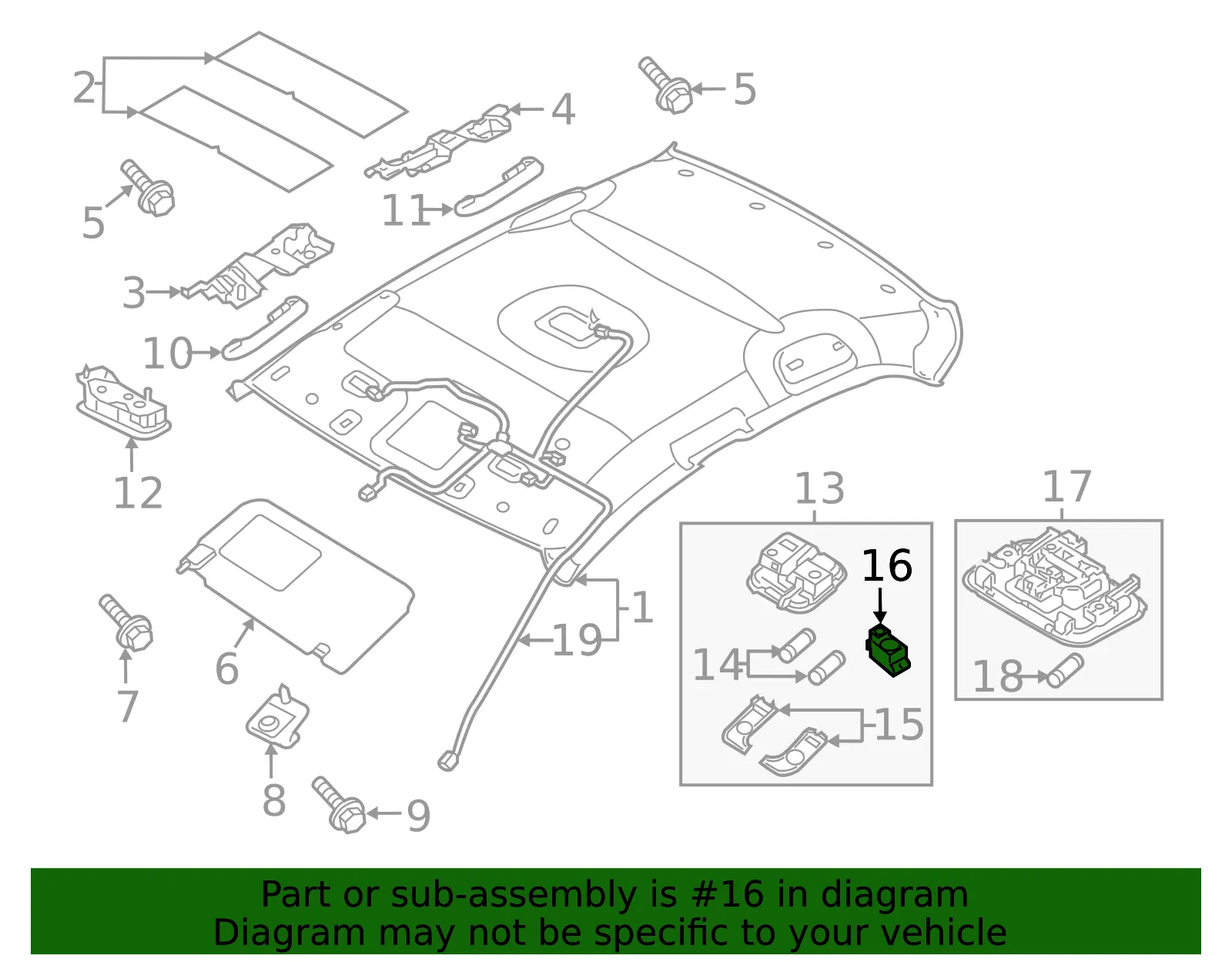Microphone - Kia (96575-G8200) - view 2