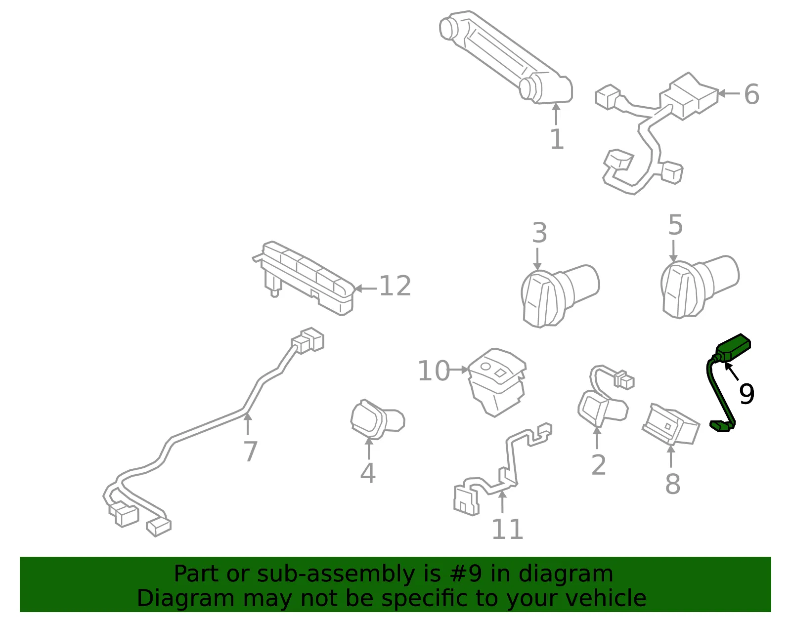 Wire - Kia (96595-J5100) - view 2