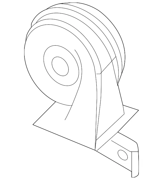 Horn - Kia (96610-E4100)