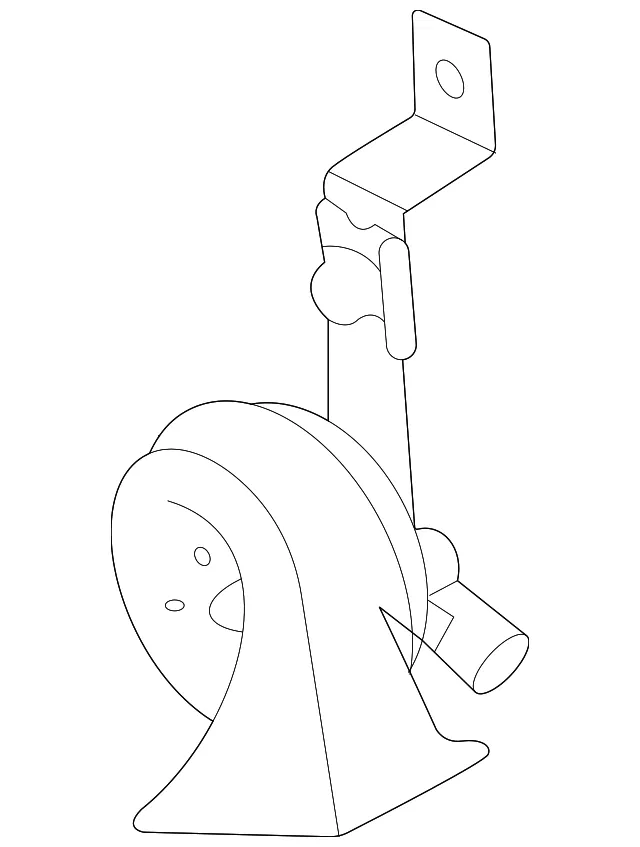 Low Note Horn - Kia (96610-G5000)