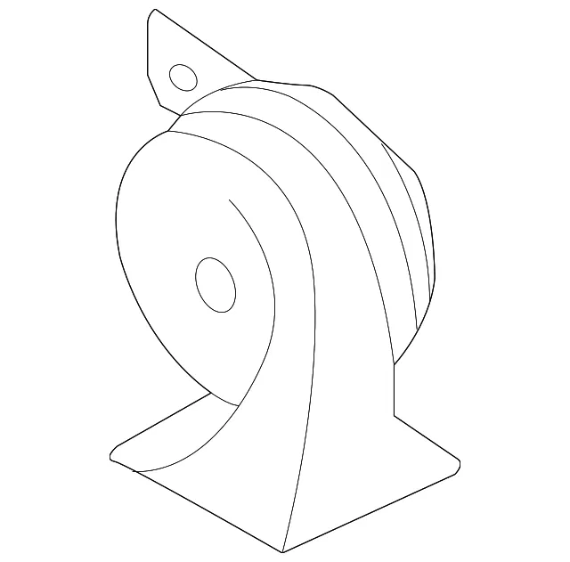 Low Note Horn - Kia (96611-F6400)