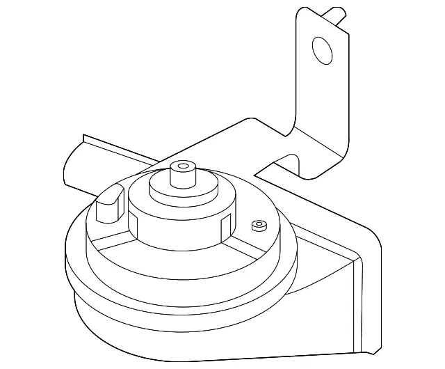 Low Note Horn - Kia (96611-L2500)