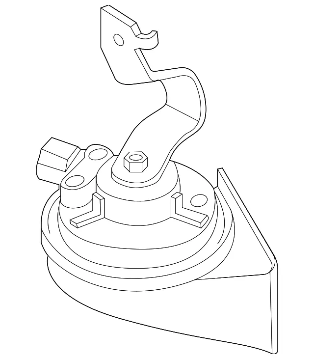 Horn - Kia (96611-Q5000)