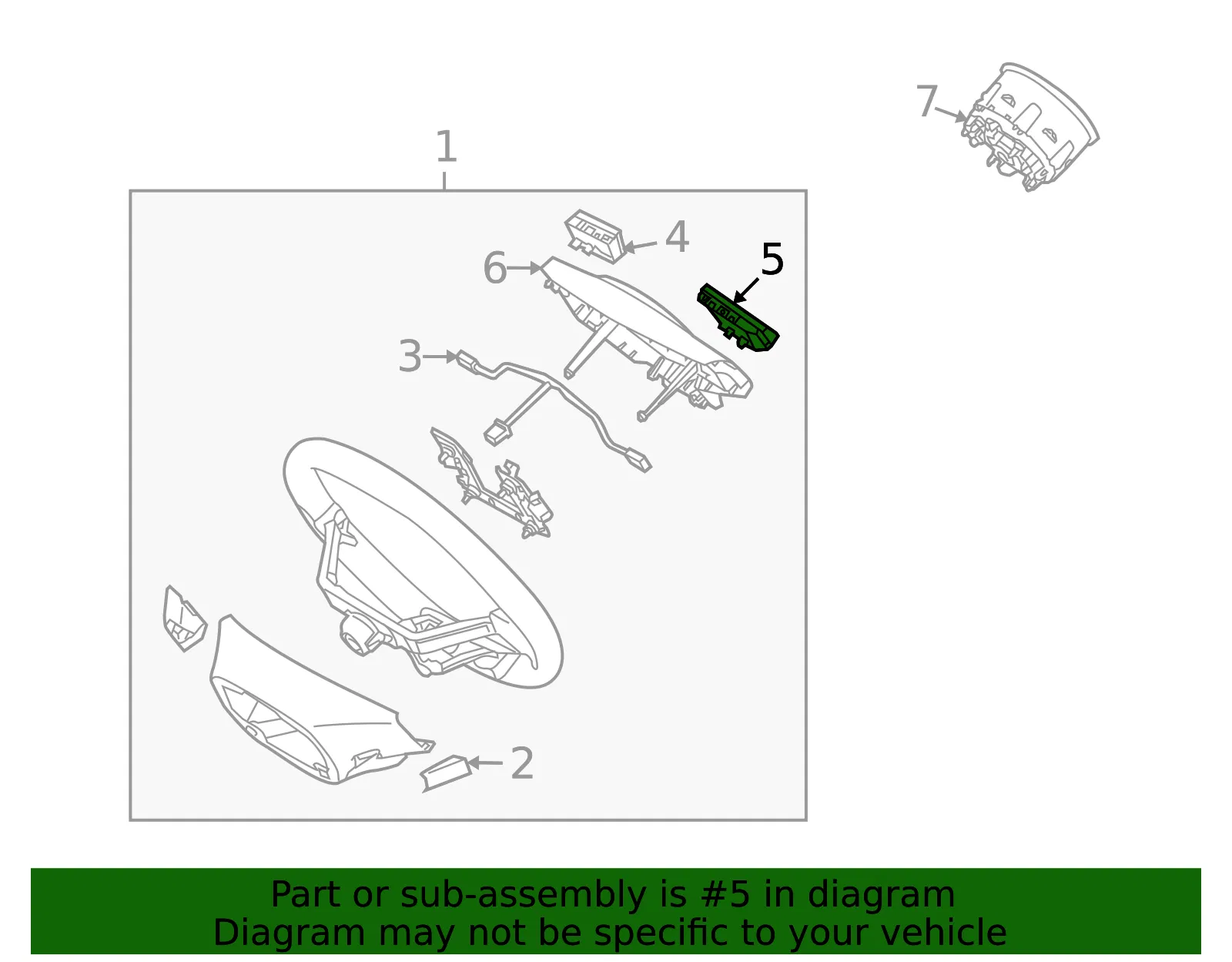 Audio Switch - Kia (96700-2K005WK) - view 2