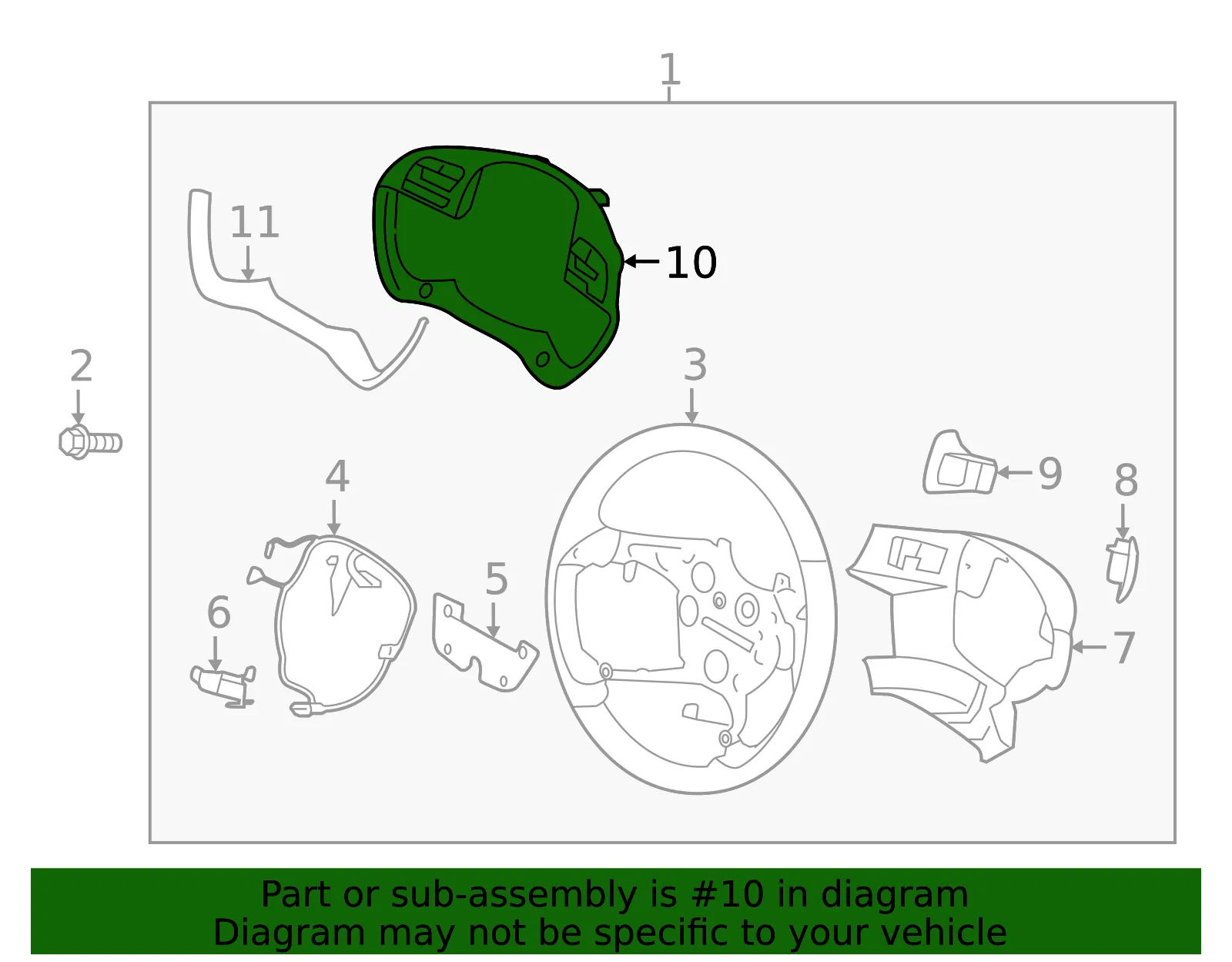 Switch Assembly - Kia (96700-J6100SA1) - view 2