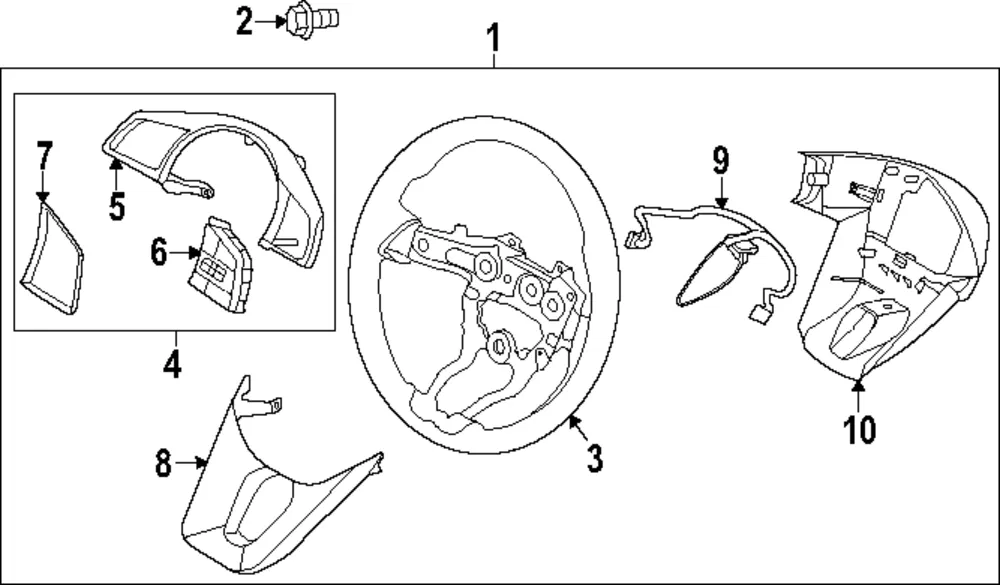 Switch Assembly - Kia (96700-Q5875FHV)