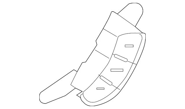 Control Switch - Passenger Side (RH) - Kia (96710-B2500)