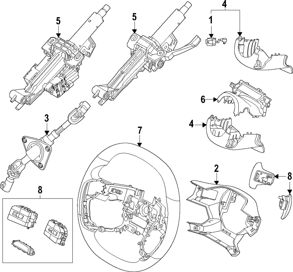 Control Switch - Kia (96710-DO390)