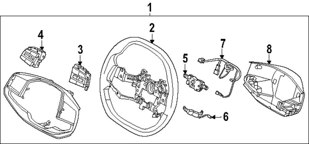 Audio Switch - Kia (96710-GG190)