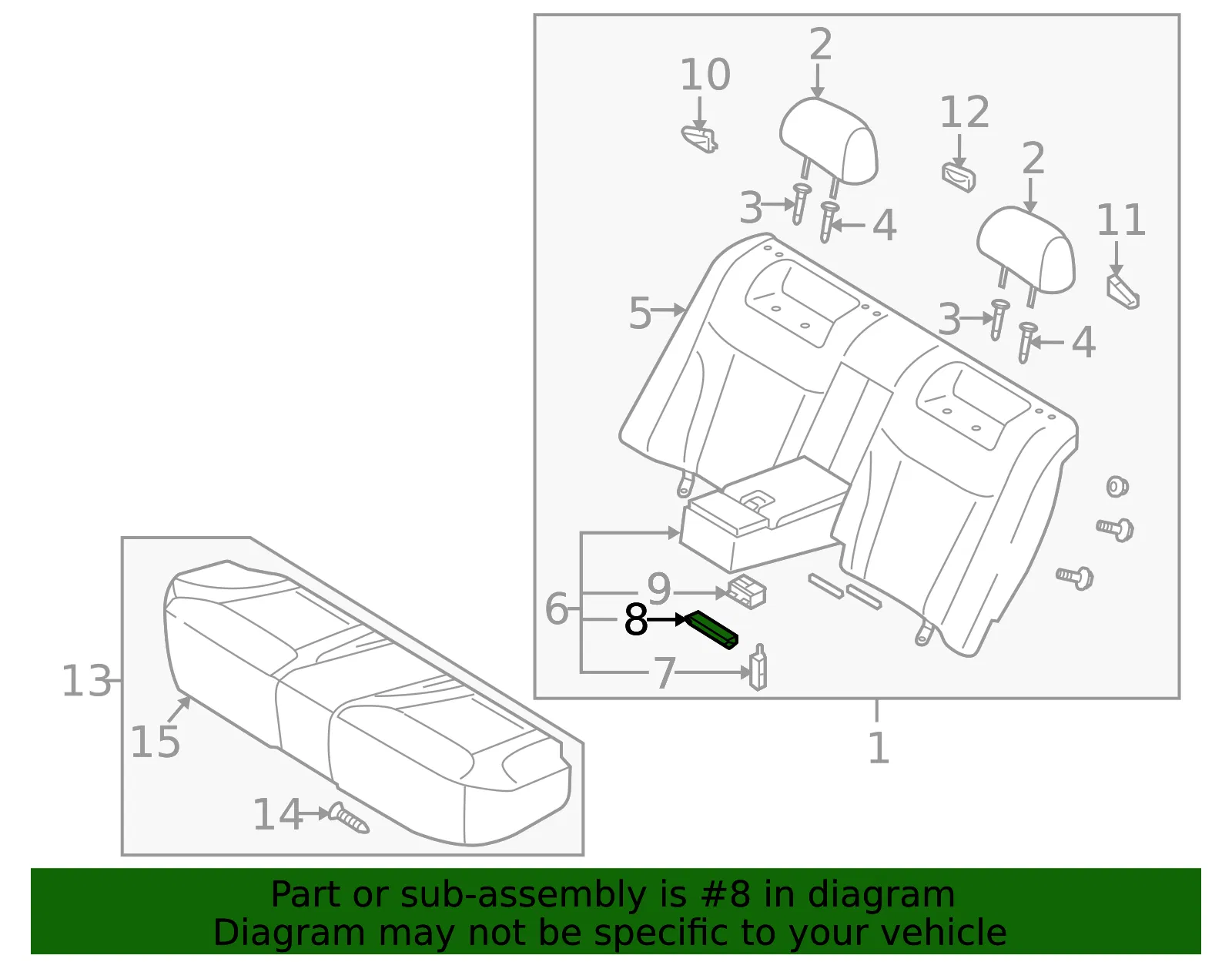 Switch - Kia (96711-3F000) - view 2