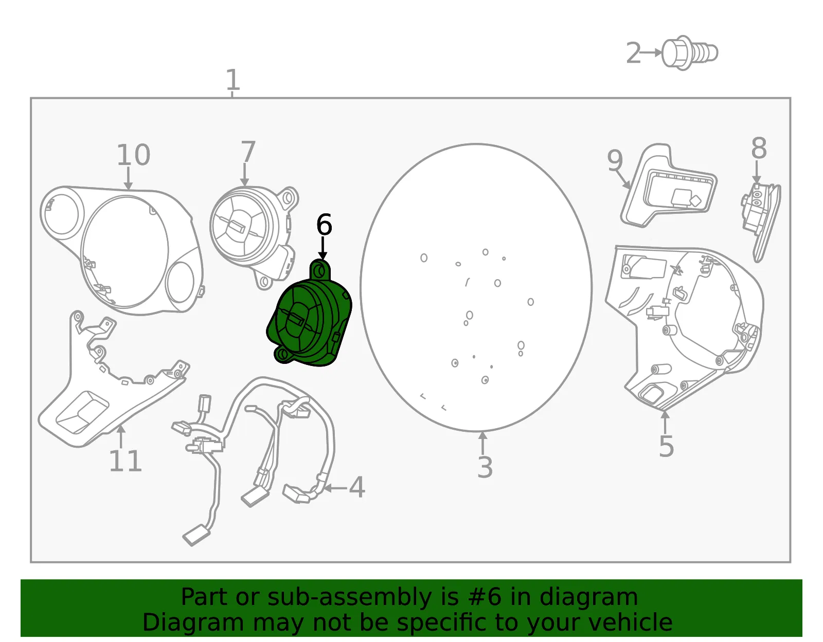 Switch Assembly - Kia (96720-K0175) - view 2