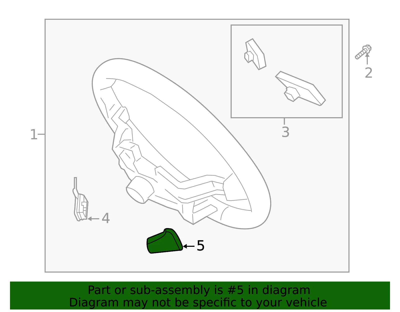Paddle Switch - Kia (96770-M6000) - view 2