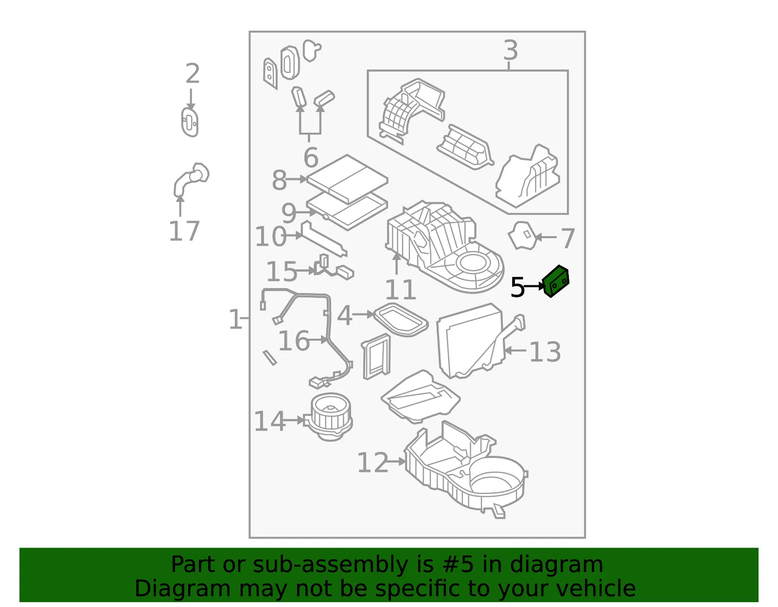 Actuator - Kia (97108-3E260) - view 2