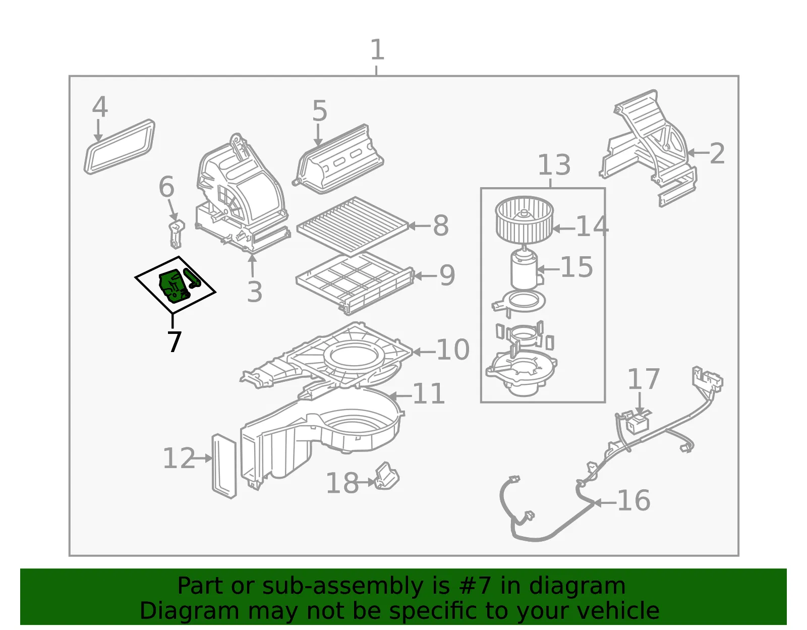 Actuator - Kia (97124-2F000) - view 2