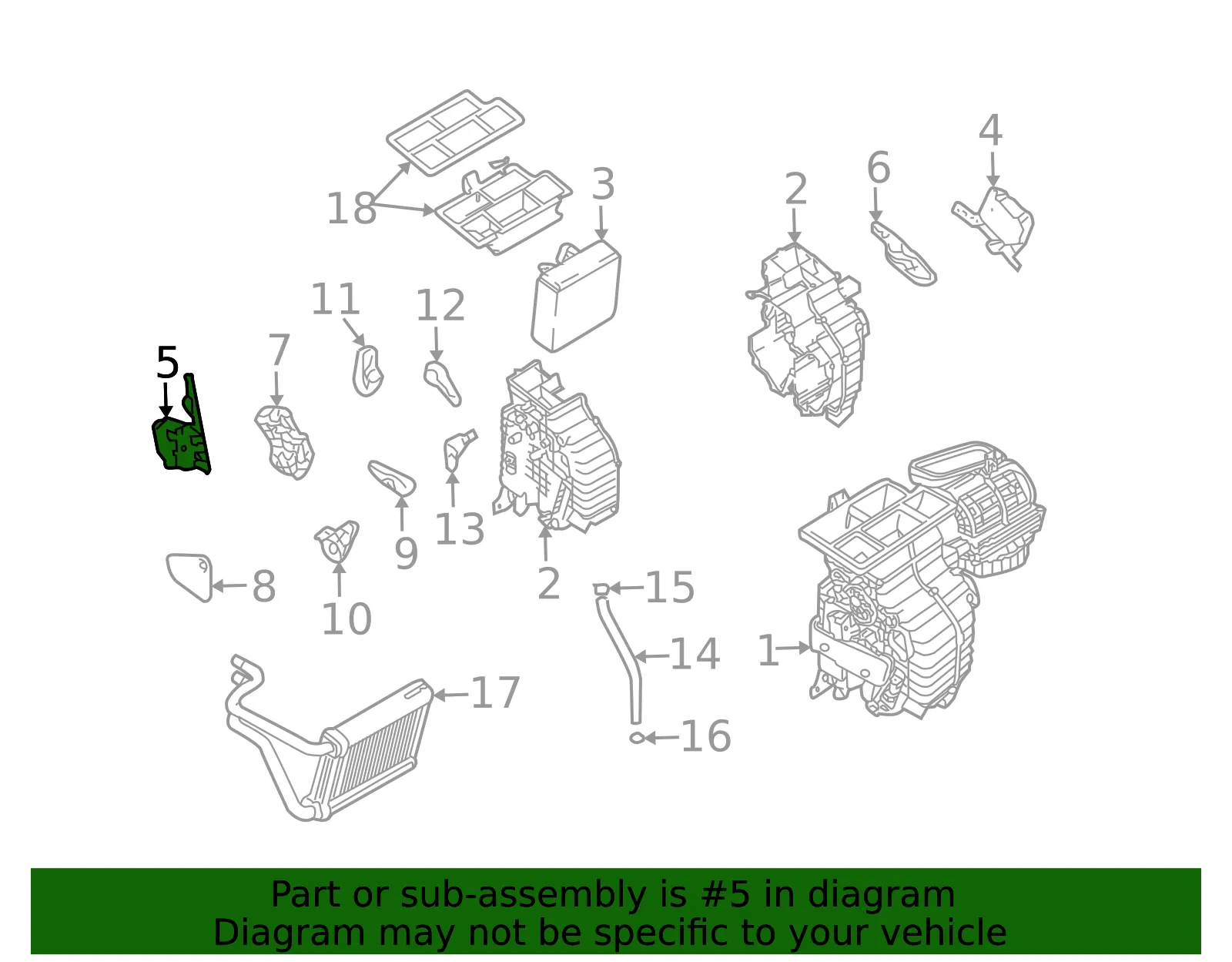Actuator - Kia (97154-2E200) - view 2