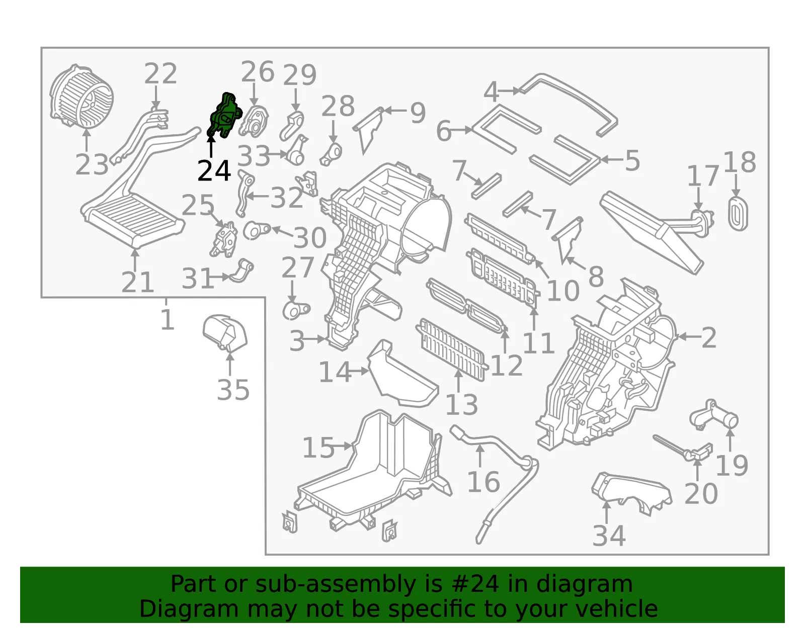 Door Actuator - Kia (97154-B2000) - view 2