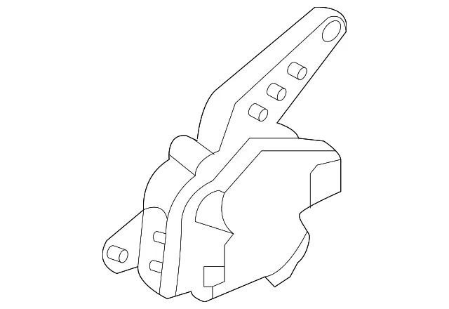 Door Actuator - Passenger Side (RH) - Kia (97154-Q4100)