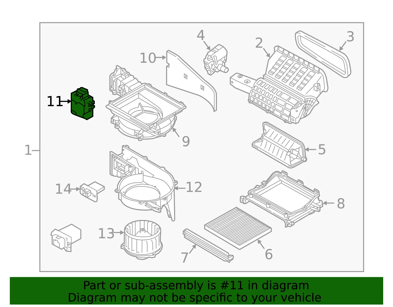 Generator - Kia (97155-3F000) - view 2