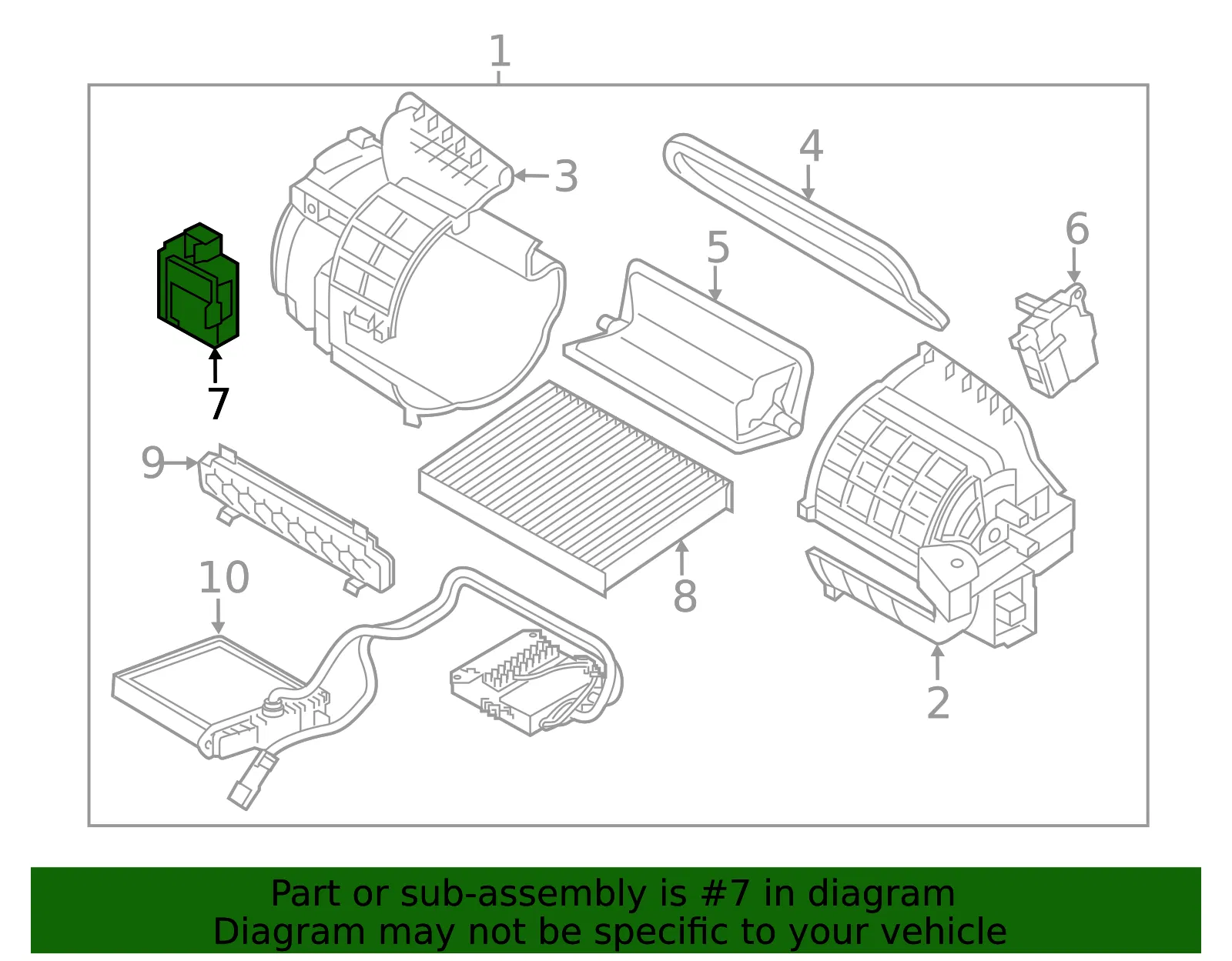 Generator - Kia (97155-3K000) - view 2