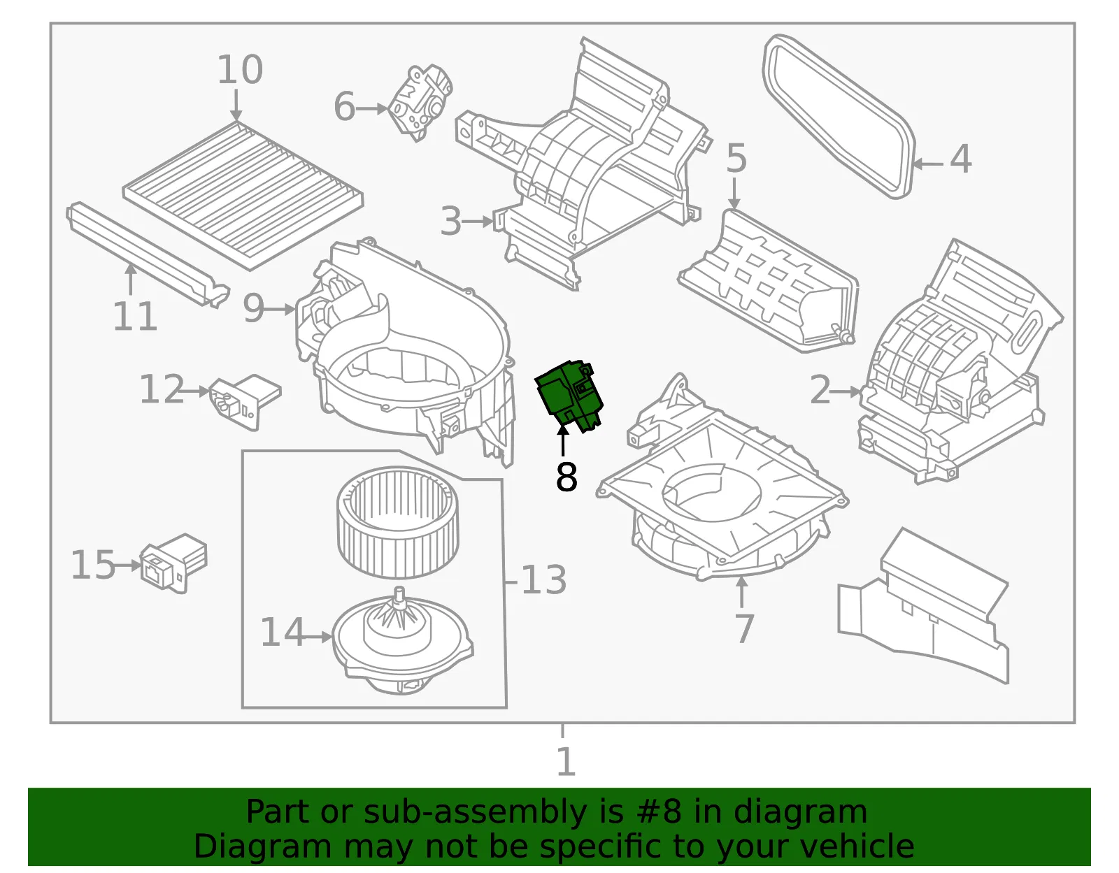 Generator - Kia (97155-3T000) - view 2