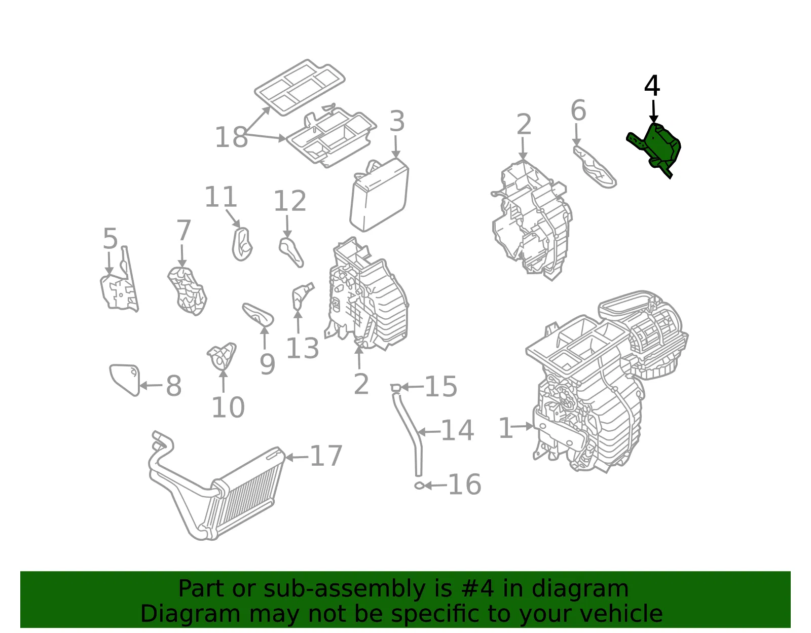 Actuator - Kia (97159-2E200) - view 2
