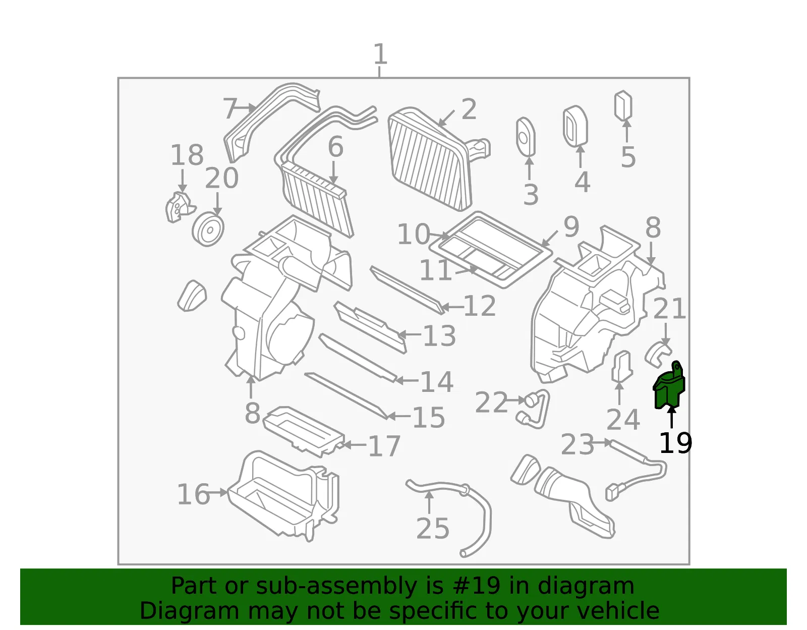 Actuator - Kia (97159-2G000) - view 2