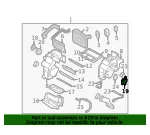 Actuator - Kia (97159-2G000) - view 4