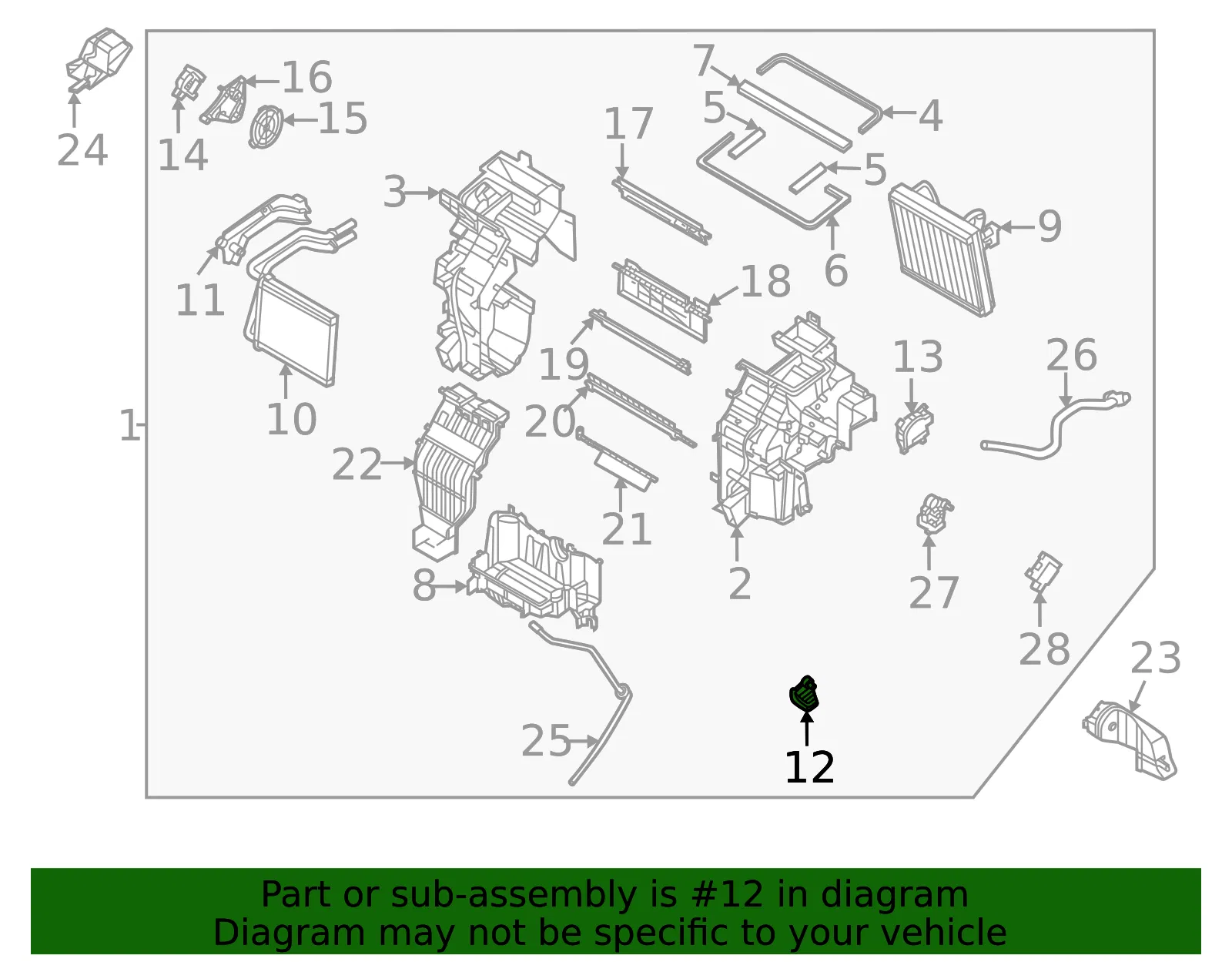 Actuator - Kia (97159-Q5000) - view 2