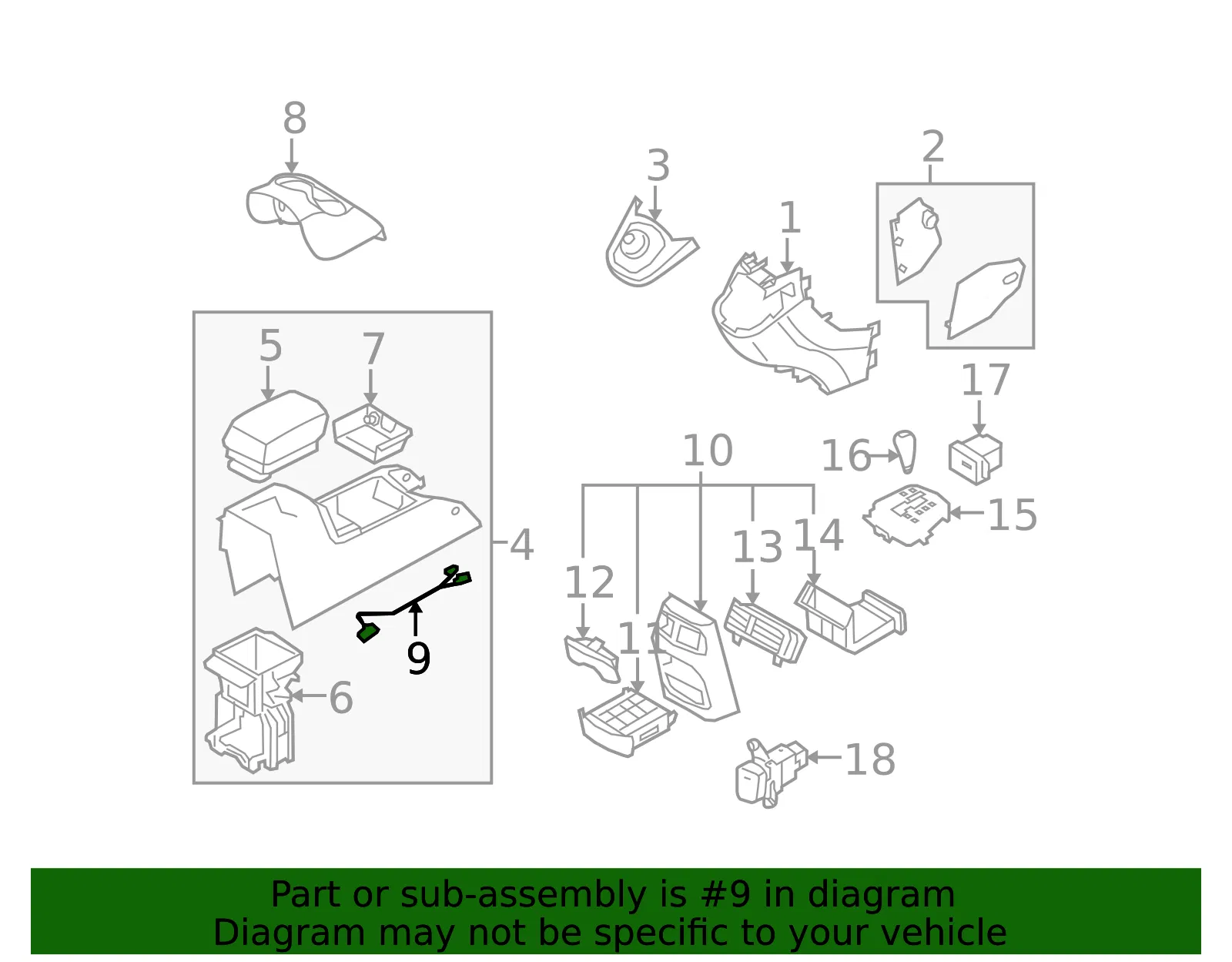 Wire Harness - Kia (97176-1D200) - view 2