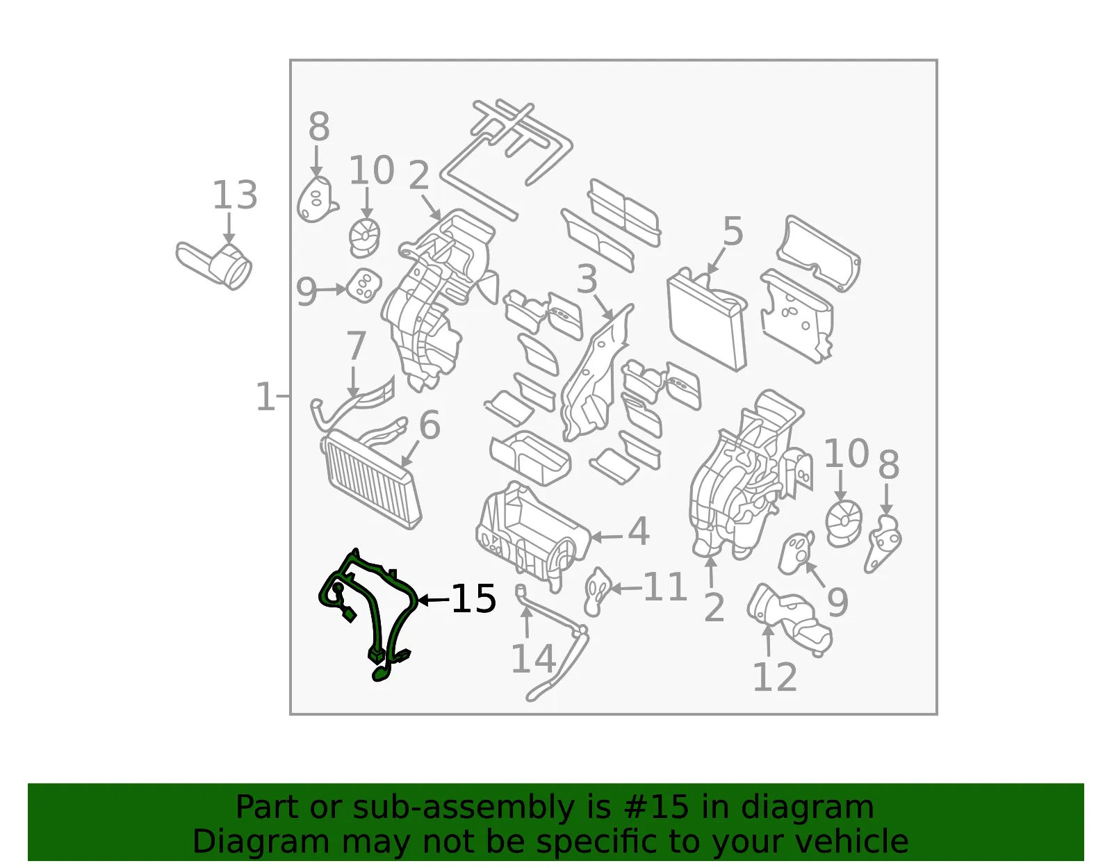 Wire Harness - Kia (97176-4D000) - view 2