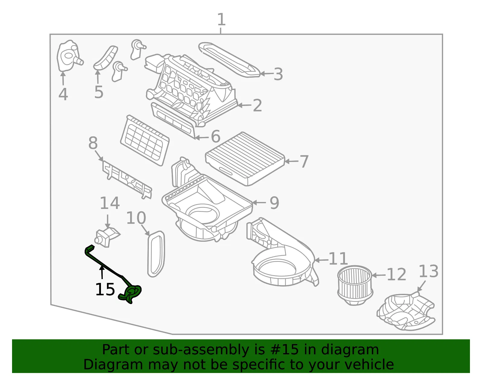 Wire Harness - Kia (97176-4D100) - view 2