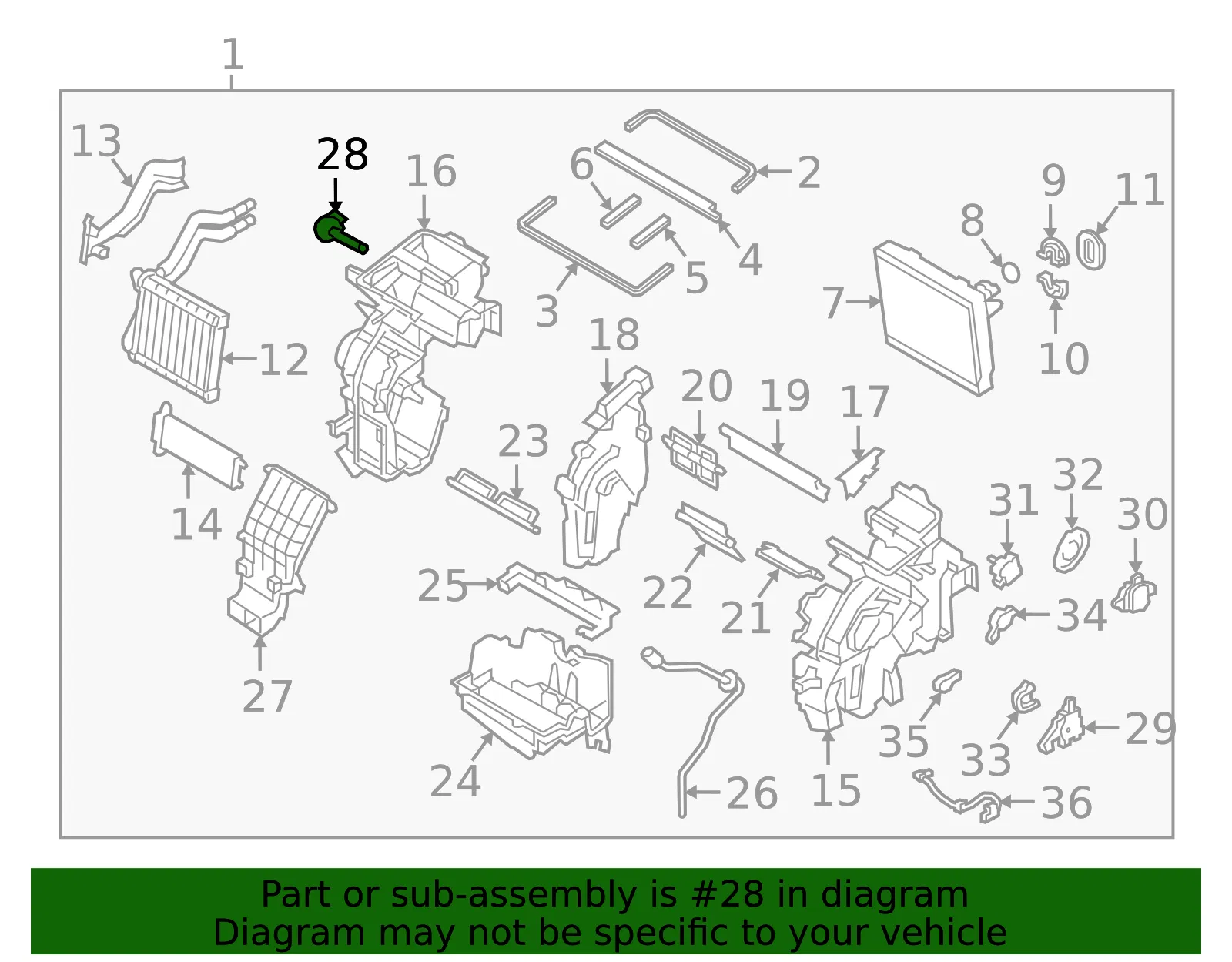 Temp Sensor - Kia (97209-1P000) - view 2