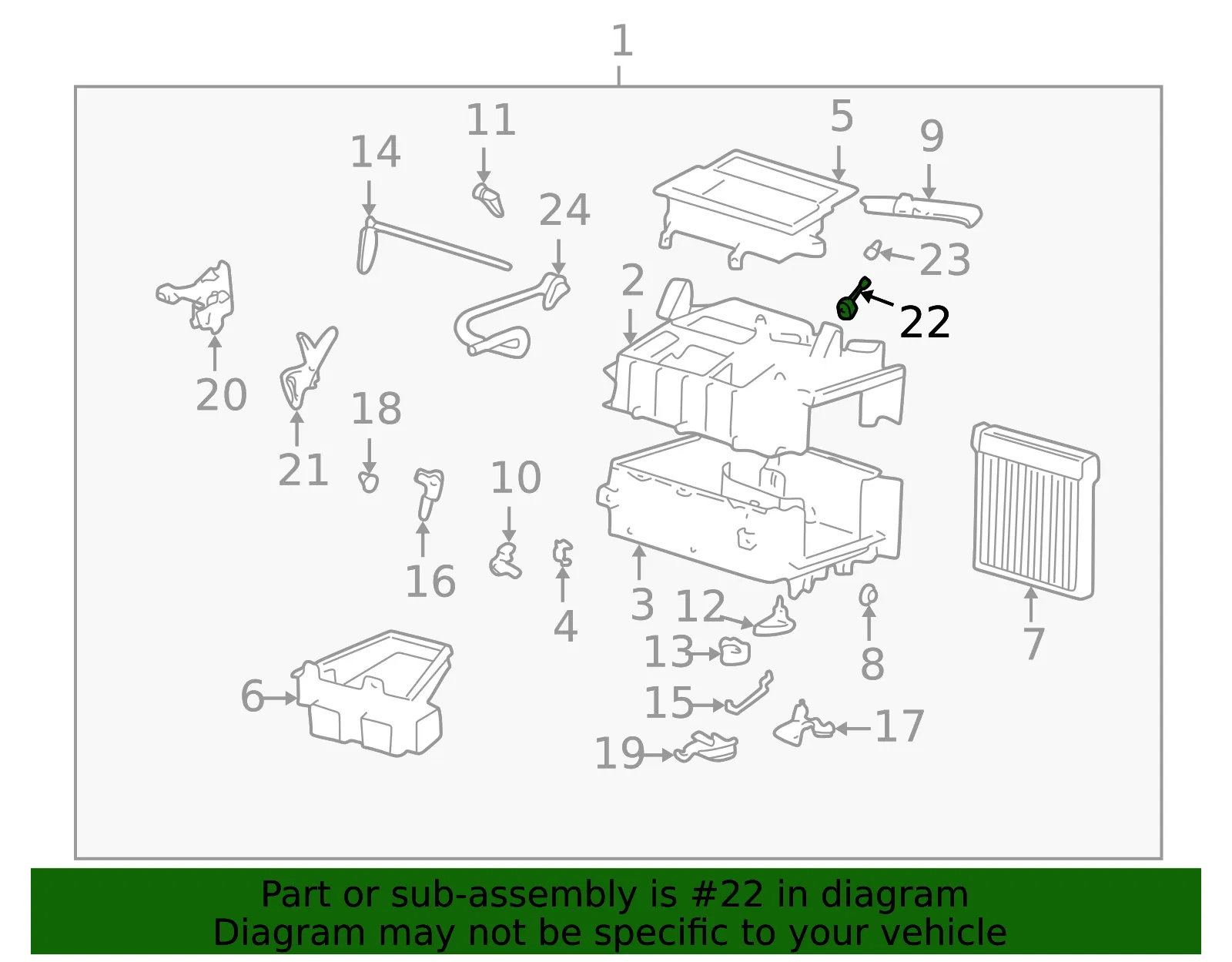 Temp Sensor - Kia (97229-38000) - view 2