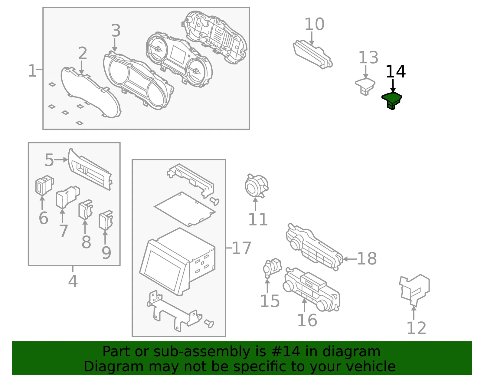 Sensor - Kia (97253-3S100) - view 2