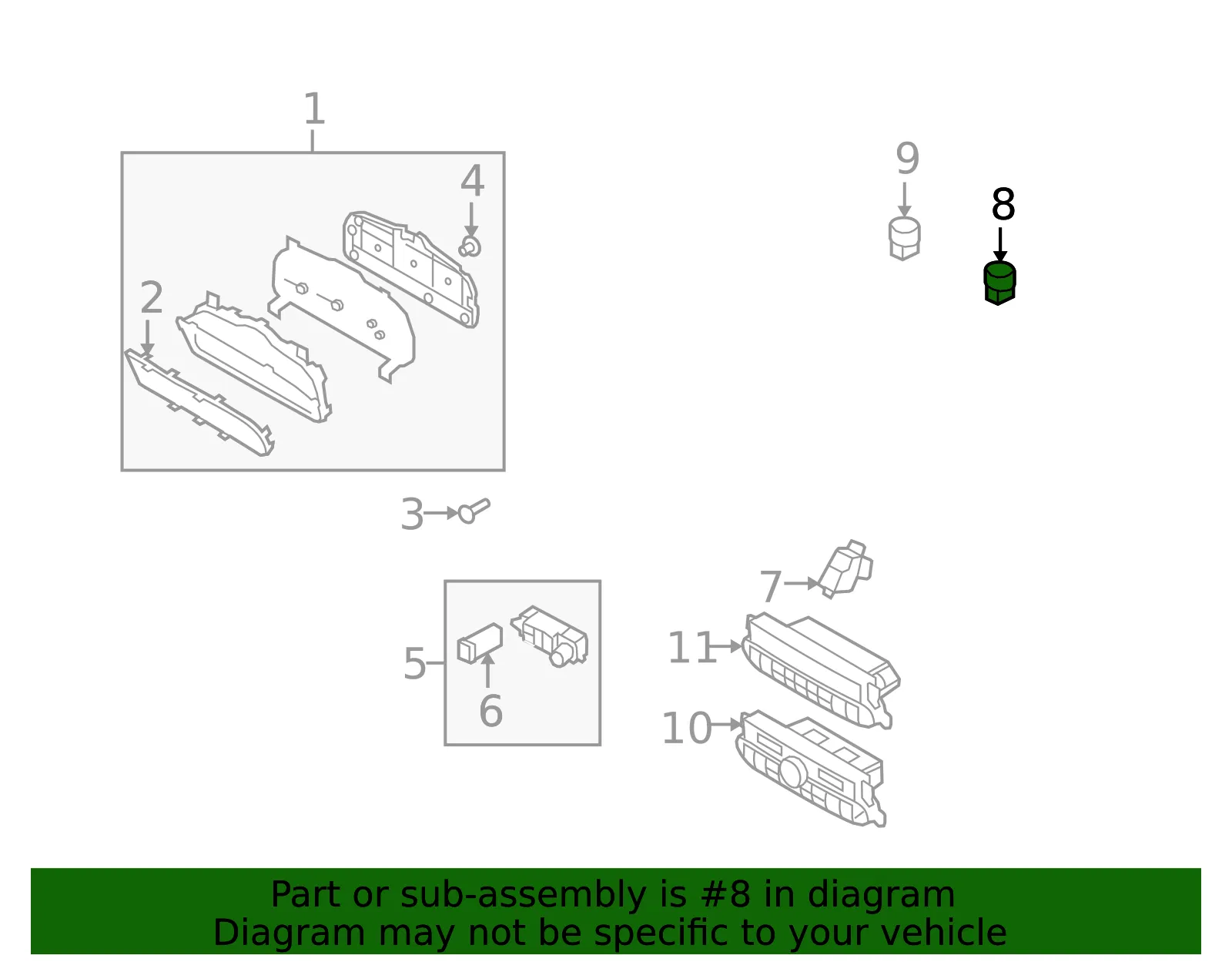 Sentinel Sensor - Kia (97253-4D200) - view 2