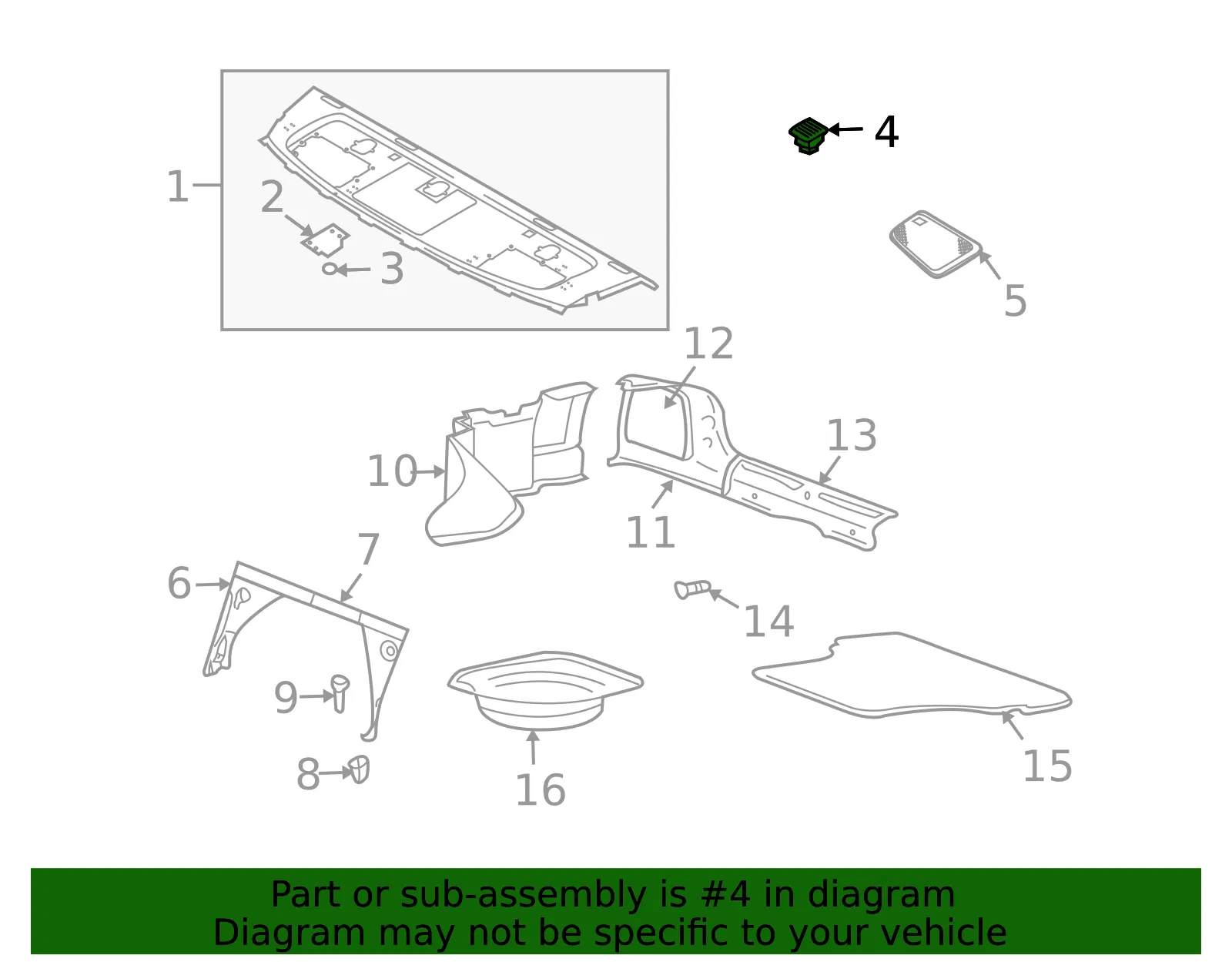 Sensor - Kia (97254-39000VA) - view 2