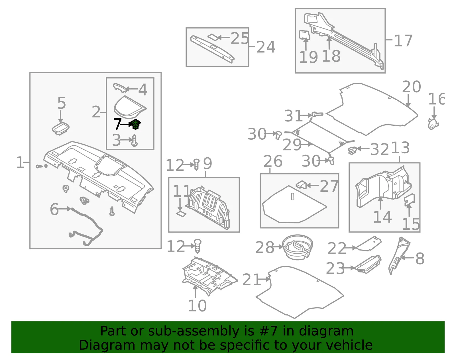 Sensor - Kia (97254-39000) - view 2