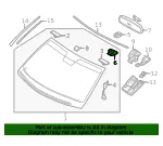 Sensor - Kia (97257-3Z000) - view 4